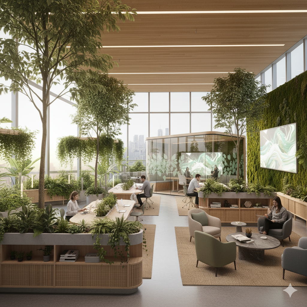 The Role of Green Spaces in the Future of Work