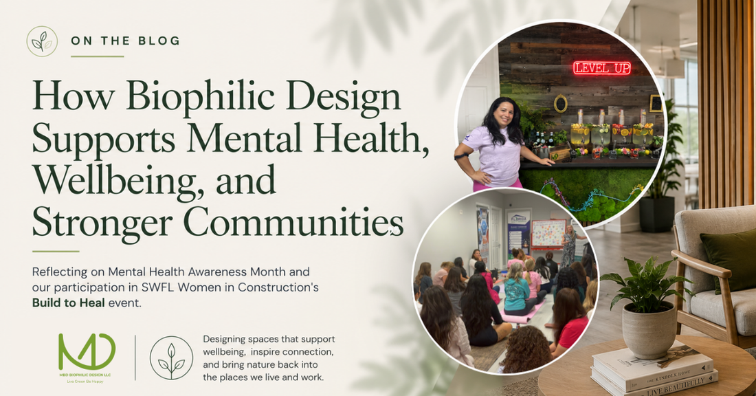 How Biophilic Design Supports Mental Health and Wellbeing