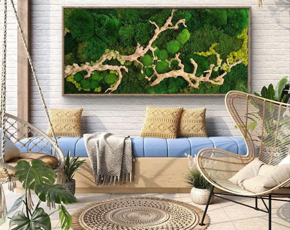 Moss Wall Art