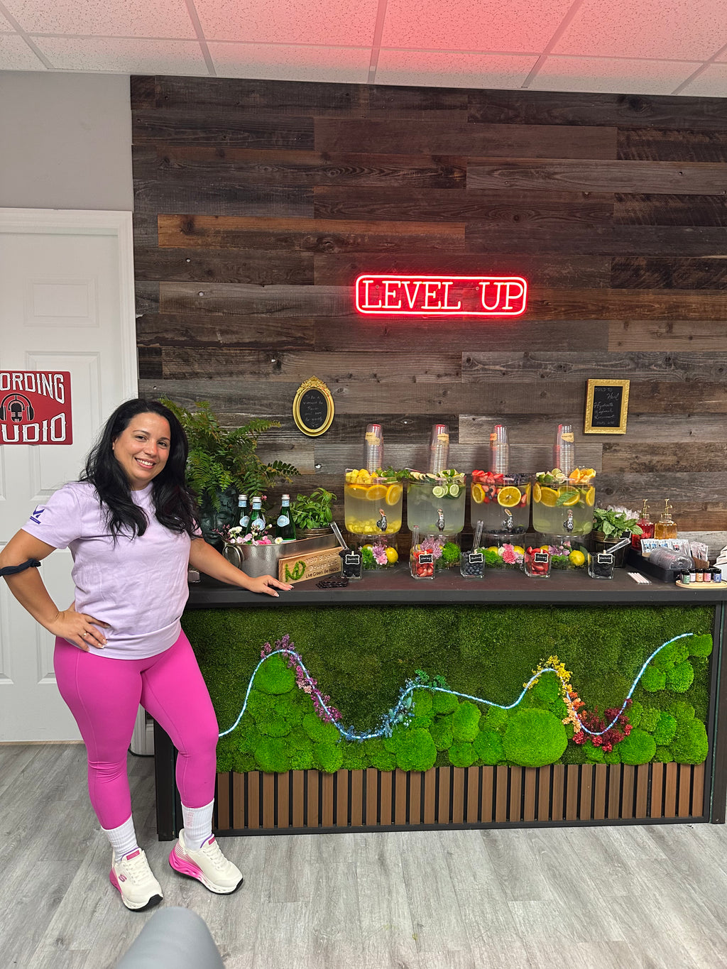 Nature, Light & Movement™ – Custom Preserved Moss Wall Art with LED Lighting